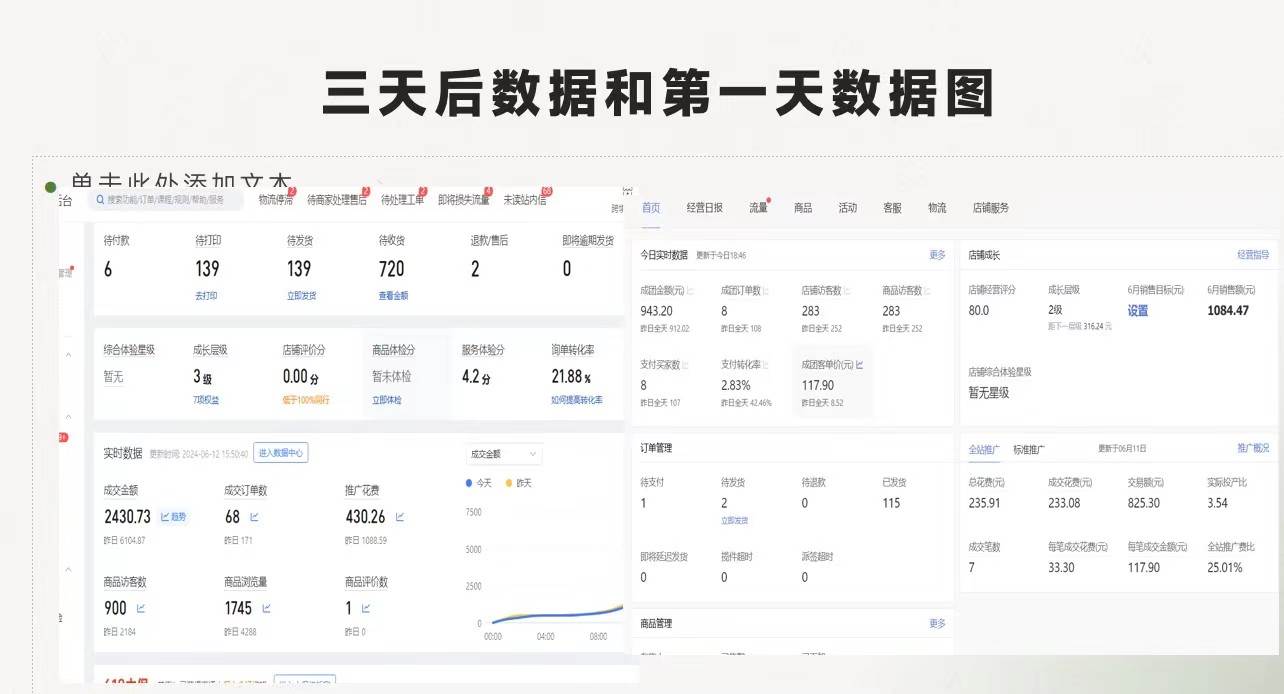 最新拼多多项目日入4000+两天销量过百单，无学费、老运营代操作、小白福利