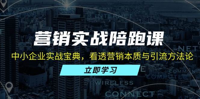 （无水印）营销实战陪跑课：中小企业实战宝典，看透营销本质与引流方法论