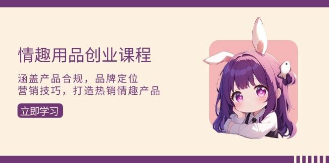 （无水印）情趣用品创业课程：涵盖产品合规，品牌定位，营销技巧，打造热销情趣产品